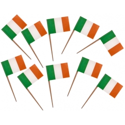 Irlandia flaga wykałaczki z flagą pikery 